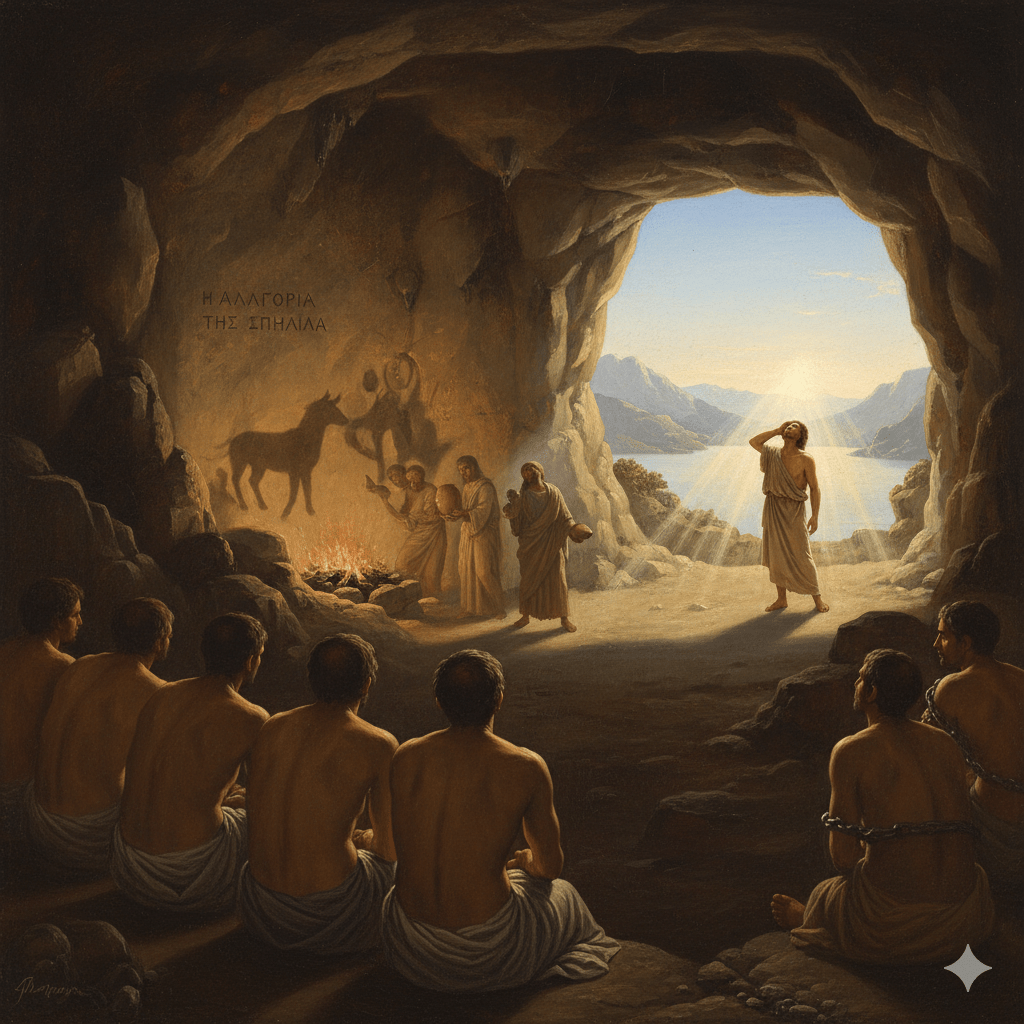 Platão: O GPS da Alma e o Guia Definitivo para Sair da Caverna&nbsp;Interior